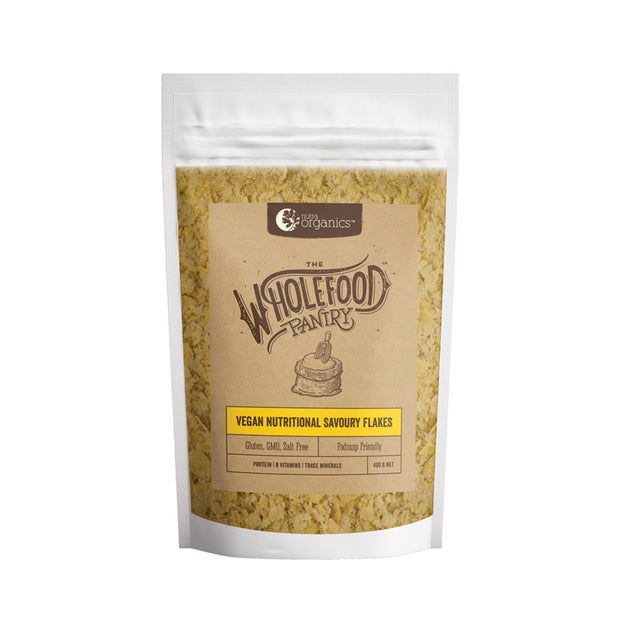 Vegan Nutritional Savoury Flakes 400g Nutra Organics The Wholefood Pantry