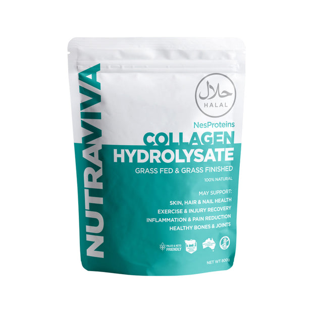 Collagen Hydrolsate Beef Halal 800g NES Proteins Nutraviva