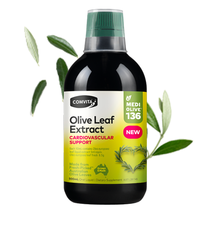 Olive Leaf Extra Strength Cardiovascular 500ml Comvita