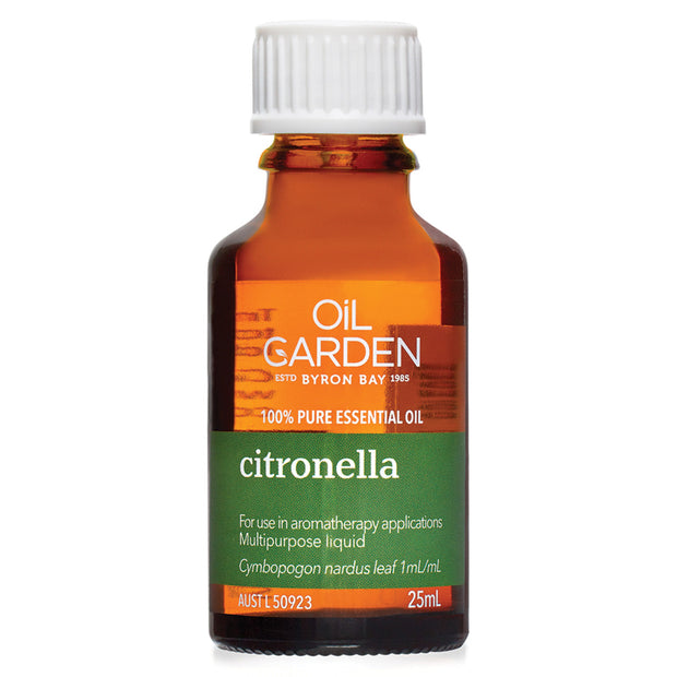 Citronella Essential Oil 25ml Oil Garden