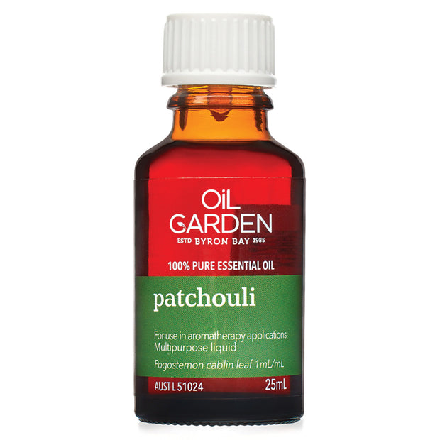Patchouli Essential Oil 25m Oil Garden