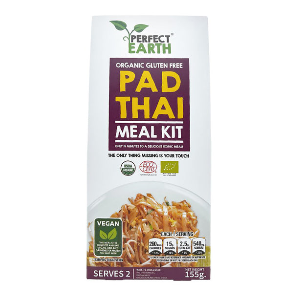 Pad Thai Organic Gluten Free Meal Kit 155g Perfect Earth