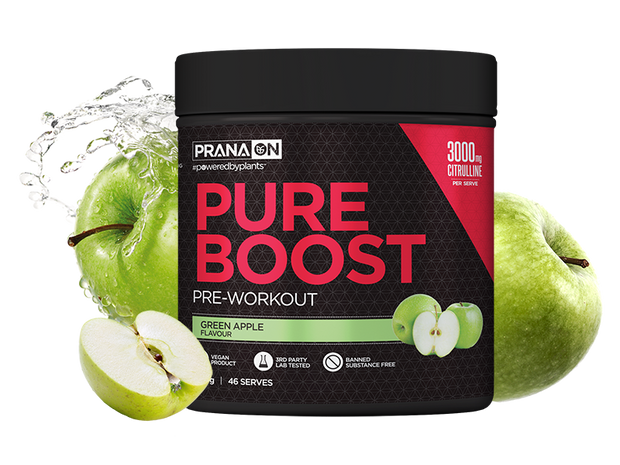 Pure Boost Green Apple 300g PranaOn - Broome Natural Wellness