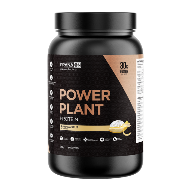 Power Plant Protein Banana Split 1.2kg PranaOn