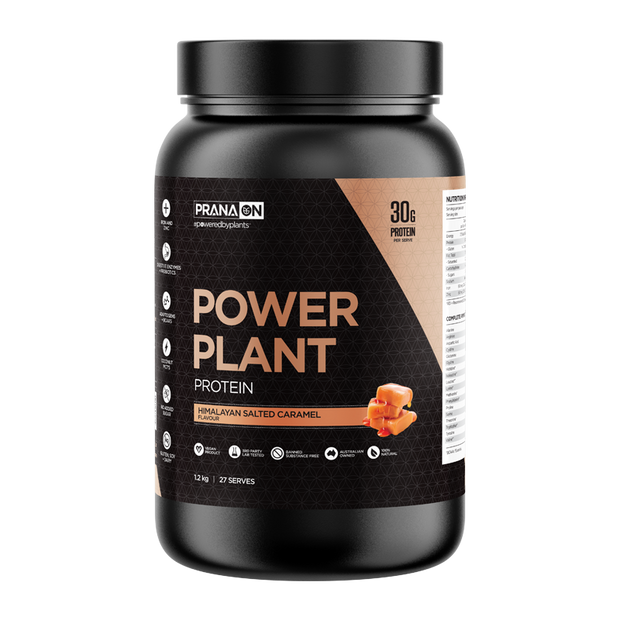 Power Plant Protein Salted Caramel 1.2Kg PranaOn