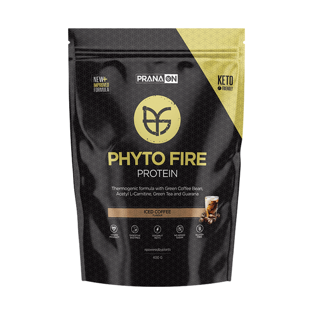 Phyto Fire Protein Iced Coffee 400g PranaOn - Broome Natural Wellness
