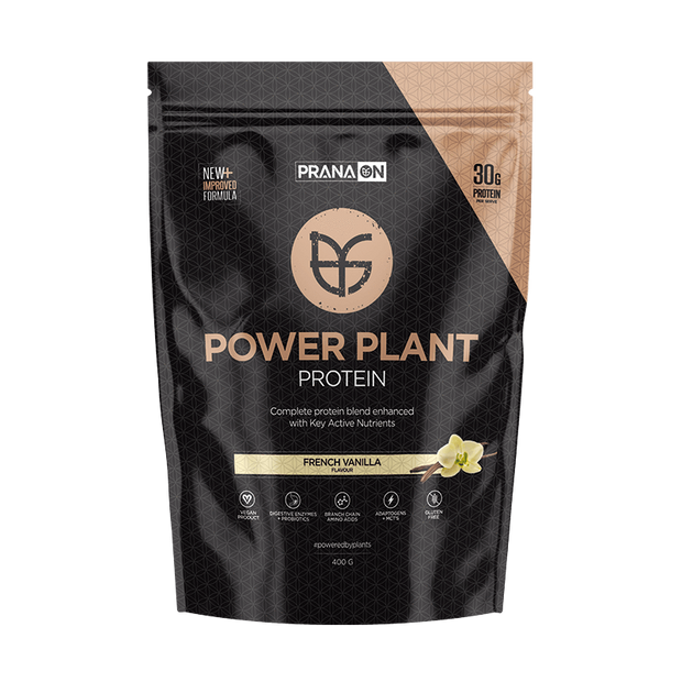 Power Plant Protein Vanilla 400g PranaOn - Broome Natural Wellness