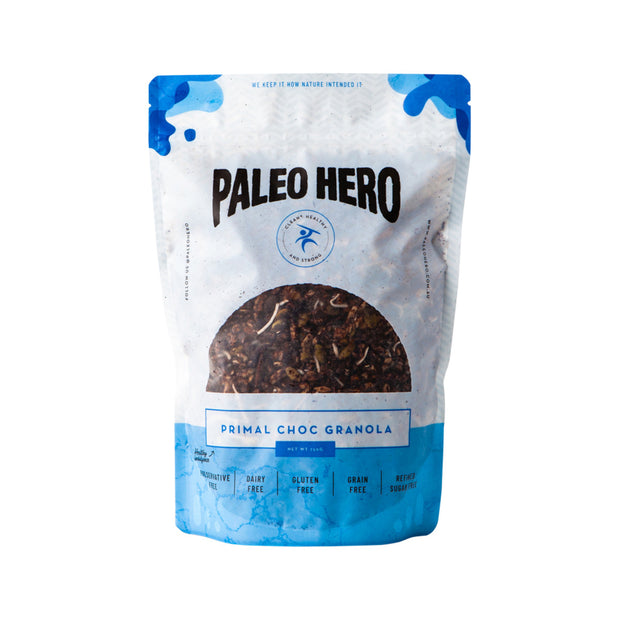 Primal Chocolate Granola 750g Paleo Hero - Broome Natural Wellness
