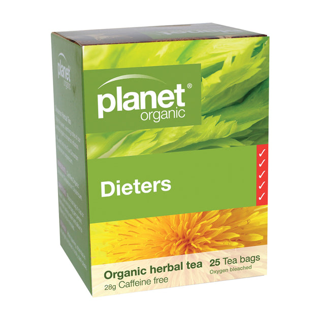 Dieters Herbal Tea Bags 25 Planet Organic - Broome Natural Wellness