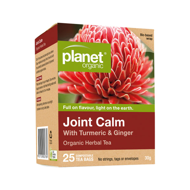 Joint Calm Herbal Tea 25 Bags Planet Organic