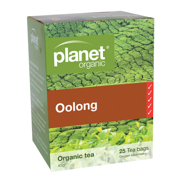 Oolong Organic Tea 25 Bags Planet Organic
