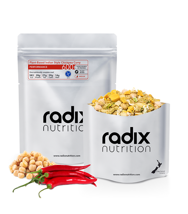 PERFORMANCE 600 Plant-Based Indian Style Chickpea Curry RADIX - Broome Natural Wellness
