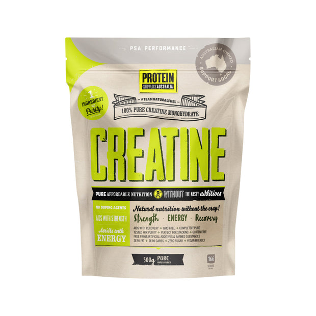 Creatine Monohydrate Pure 500g Protein Supplies Australia