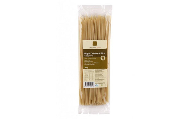 Quinoa and Rice Spaghetti (GF) 300g Olive Green - Broome Natural Wellness