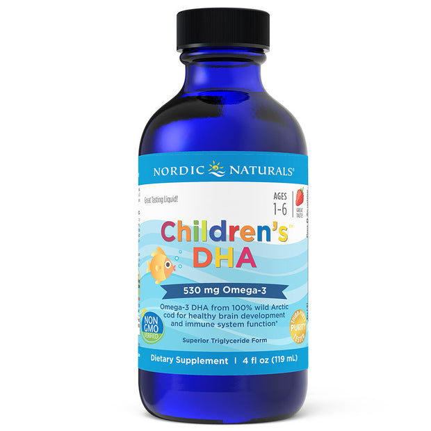 Childrens DHA Strawberry 119ml Nordic Naturals