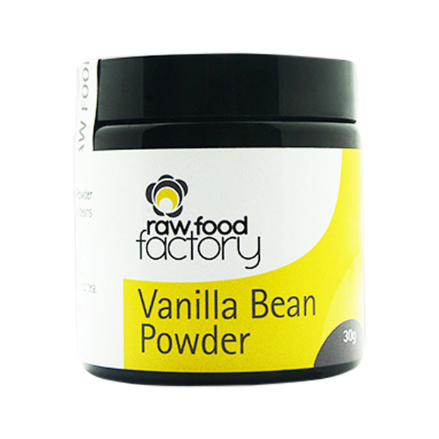 Vanilla Bean Powder 30g Raw Food Factory - Broome Natural Wellness