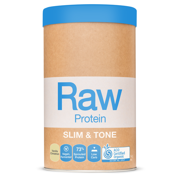 Raw Protein Slim & Tone Vanilla Cinnamon 1kg Amazonia