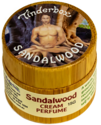 Sandalwood Cream Perfume 15g Tinderbox - Broome Natural Wellness