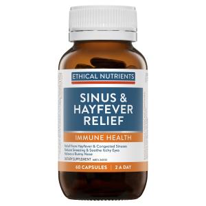 Sinus & Hayfever Relief 60C Ethical Nutrients - Broome Natural Wellness