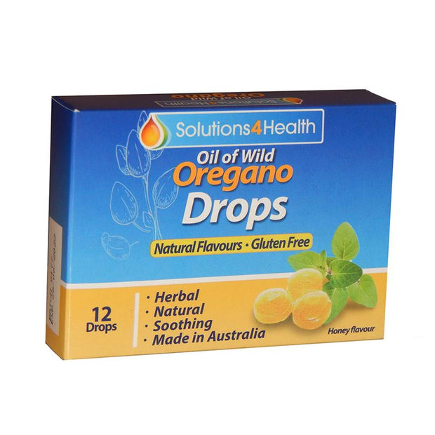 Oregano Oil of Wild Organic Lozenges 12 Drops - Broome Natural Wellness