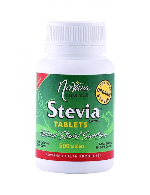 Stevia Tablets 500T Nirvana - Broome Natural Wellness