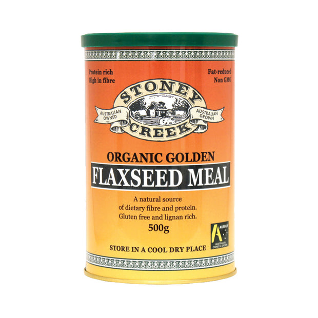 Flaxseed Meal Brown Organic (Australian source) 500g Stoney Creek