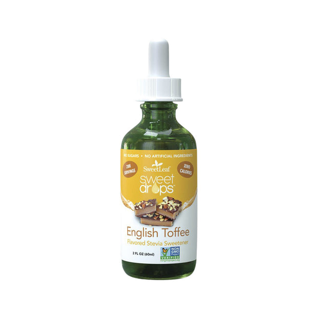 Stevia Liquid English Toffee 60ml Sweet Leaf