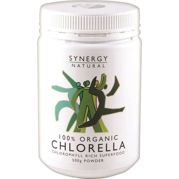 Chlorella Organic 500g Synergy - Broome Natural Wellness