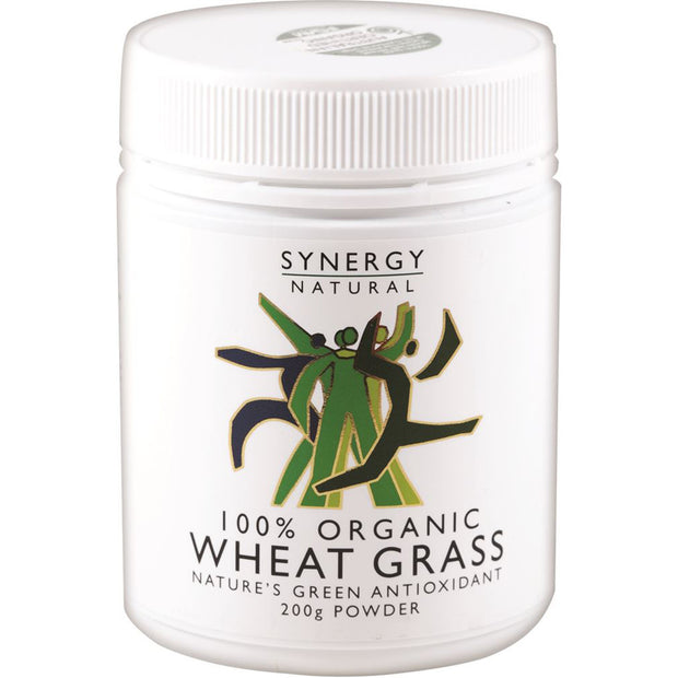 Wheat Grass Organic Powder 200g Synergy