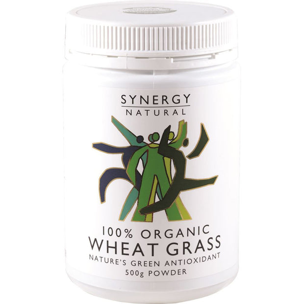 Wheat Grass Organic Powder 500g Synergy