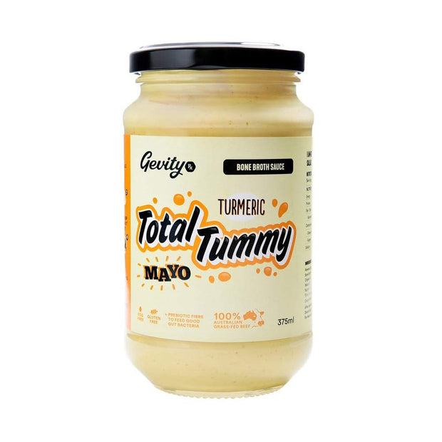 Bone Broth Sauce Turmeric Mayo 375ml Gevity - Broome Natural Wellness