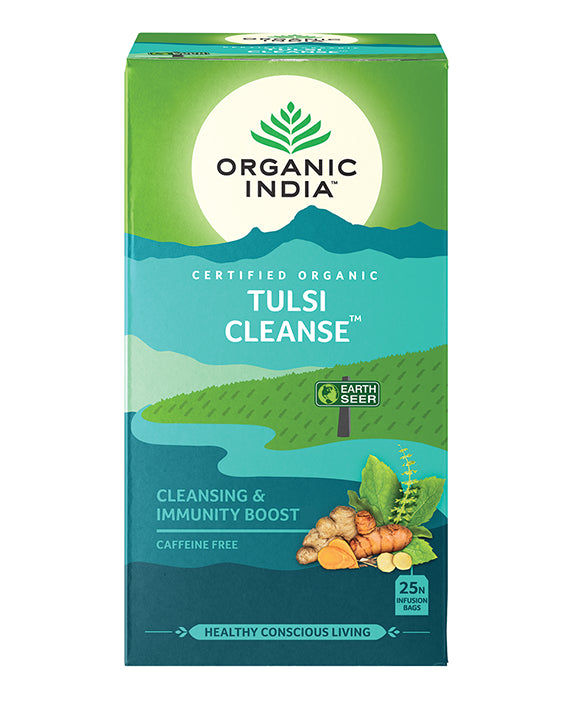 Tulsi Cleanse Organic Tea 25 Bags Organic India