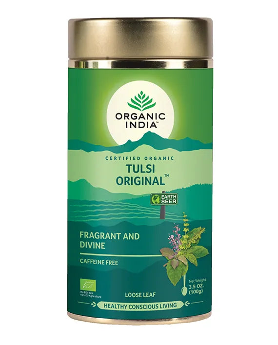 Tulsi Original Loose Leaf Tea 100g Organic India