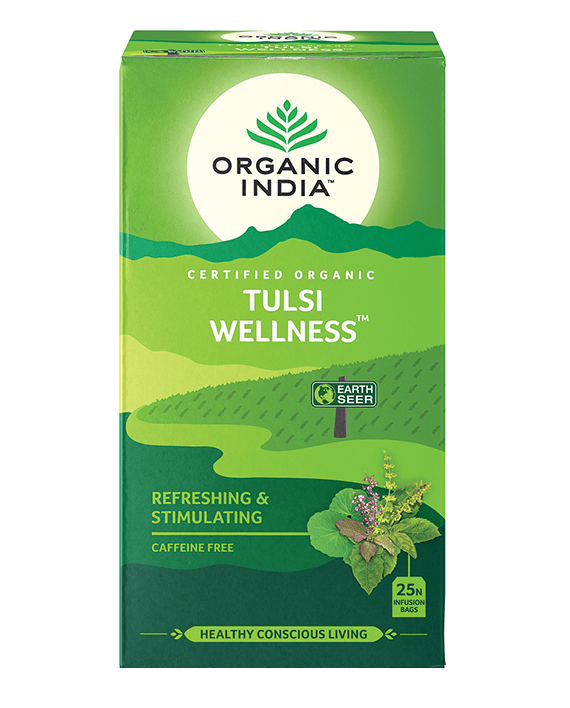 Tulsi Wellness Organic Tea 25 Bags Organic India