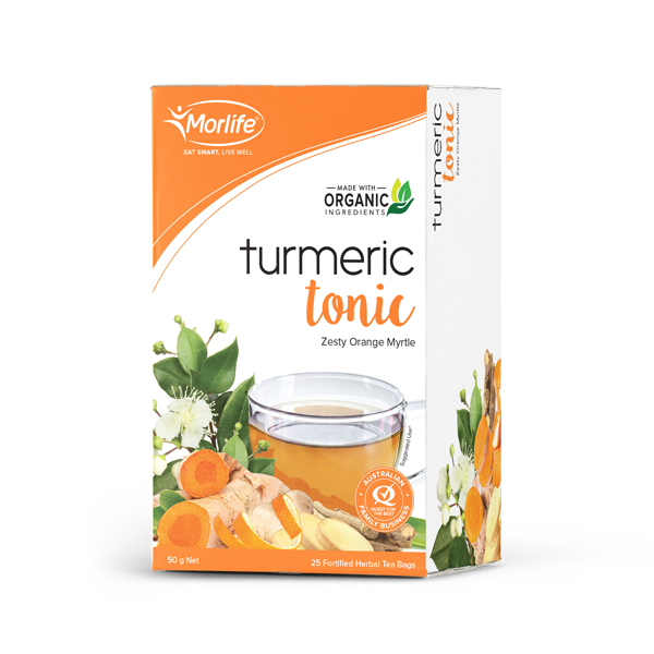 Turmeric Tonic Tea Bags 25 Morlife