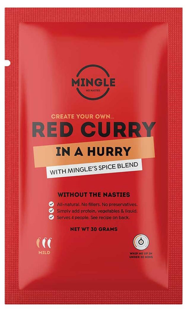MINGLE Natural Seasoning Red Curry 30g