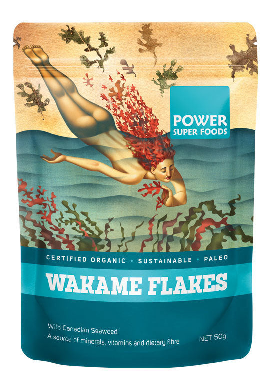 Wakame Flakes 50g Power Super Foods - Broome Natural Wellness