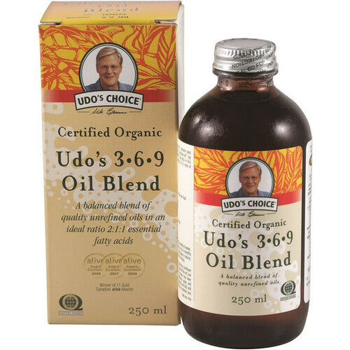 Omega 3-6-9 Oil Blend 250ml Udos Choice
