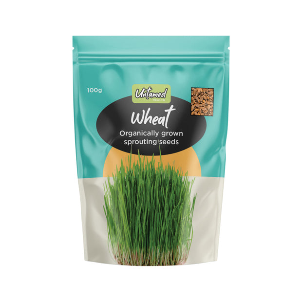 Sprouting Seeds Wheat Organic 100g Untamed Health