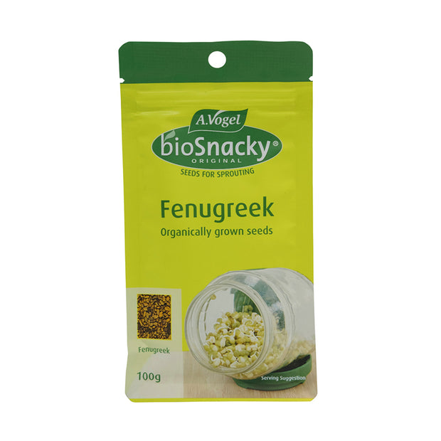 Fenugreek Organic Biosnacky Seeds 100g Vogel