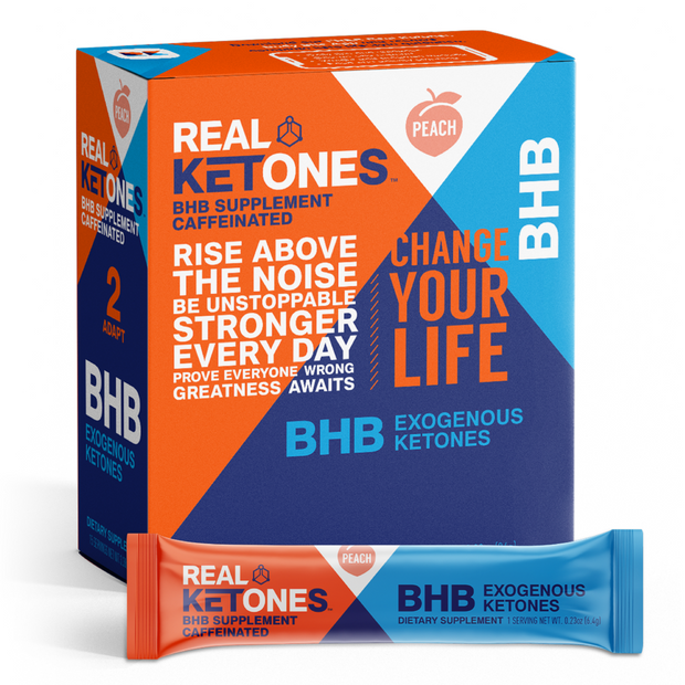 Keto D BHB Sticks 10 Pack Peach - Broome Natural Wellness