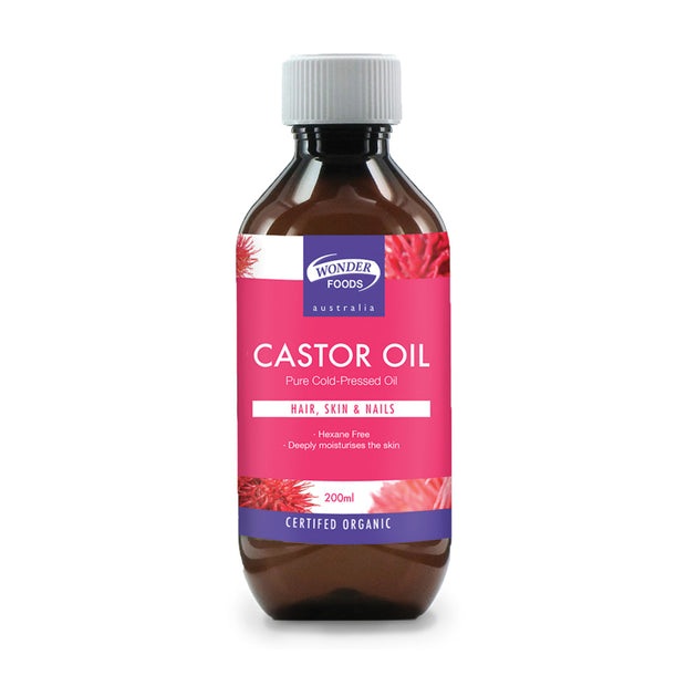 Castor Oil 200ml Wonder Foods