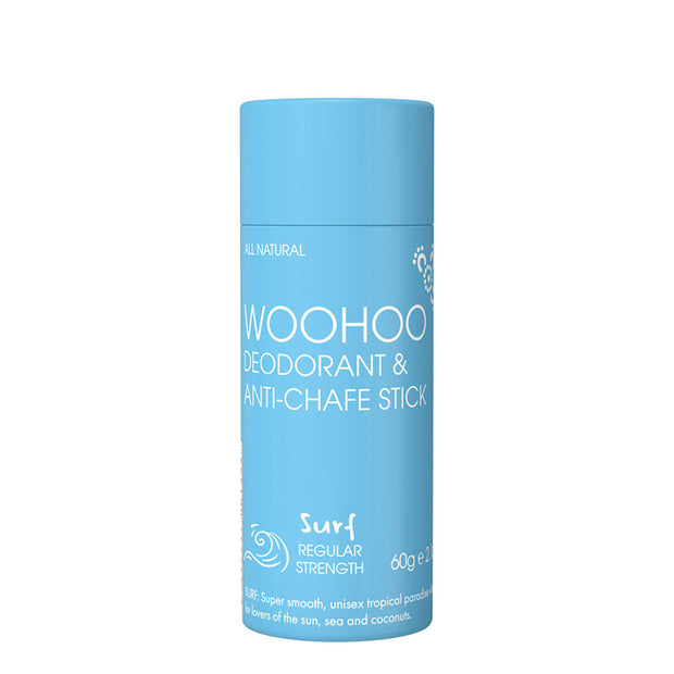 Natural Deodorant Anti Chafe Stick Surf 60g Woohoo - Broome Natural Wellness
