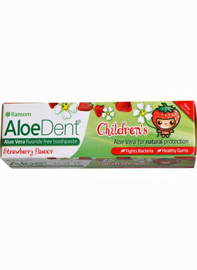 Toothpaste Child Strawberry 50ml Aloe Dent