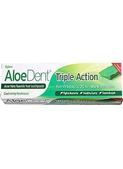 Toothpaste Triple Action 100ml Aloe Dent