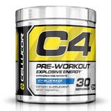 C4 Pre Workout Blue Raspberry 30 Serves Cellucor