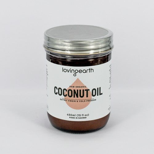 Coconut Oil Cold Pressed 450ml Loving Earth