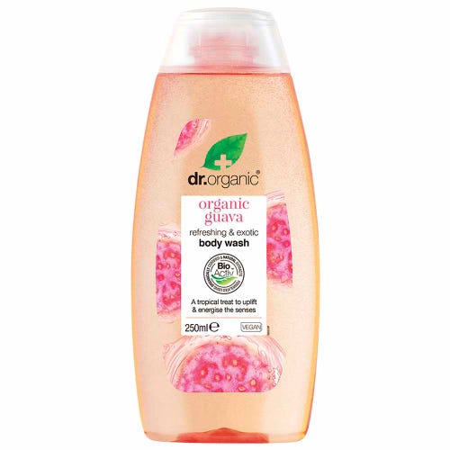 Organic Guava Body Wash 250ml Dr Organic - Broome Natural Wellness