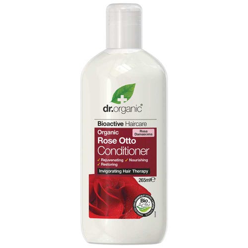 Rose Otto Conditioner 265ml Dr Organic - Broome Natural Wellness