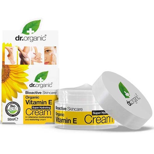 Vitamin E Cream 50ml Dr Organic - Broome Natural Wellness